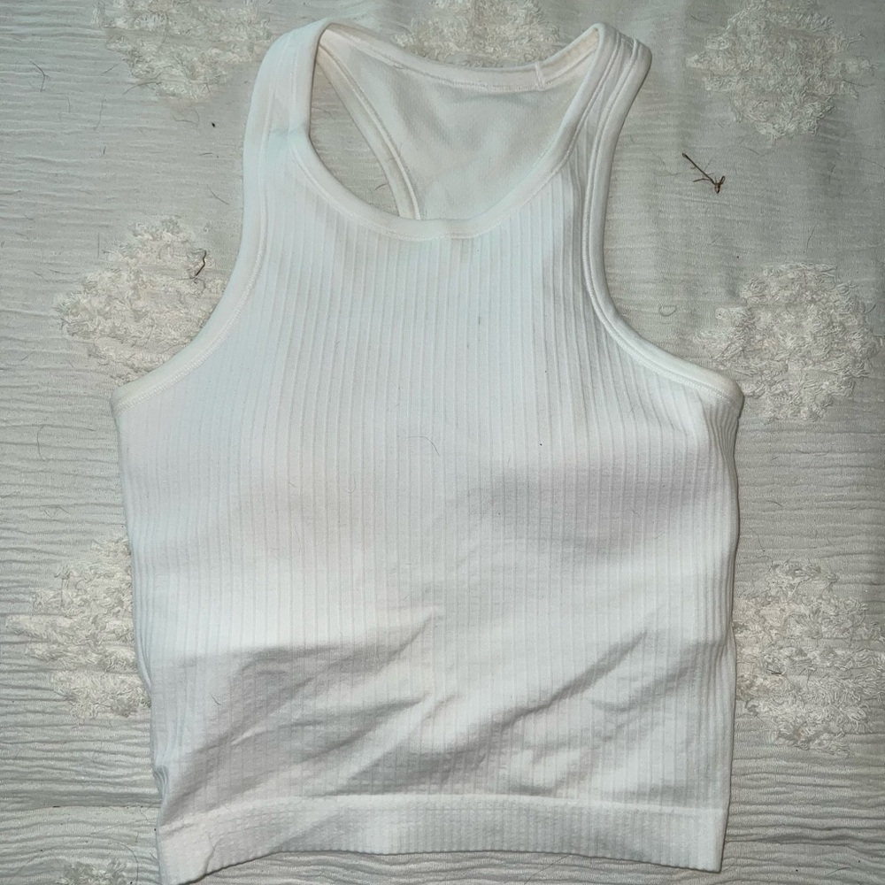 Lululemon ebb to street cropped tank